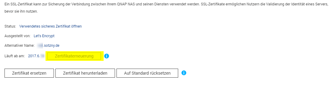 Qnap Mit Lets Encrypt Mein Blog