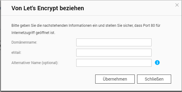 Qnap Mit Lets Encrypt Mein Blog
